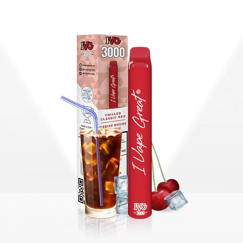 IVG 3000 | Chilled Classic Red | Disposable Vape on Sale | IVG Official Store IVG Canada IVG 3000 | Chilled Classic Red | Disposable Vape on Sale | IVG Official Store IVG Canada