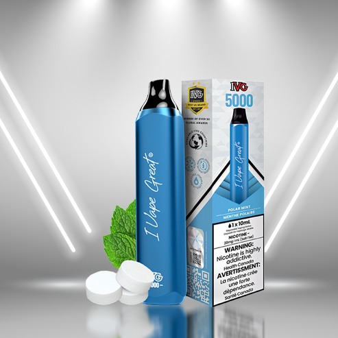 IVG 5000 | Polar Mint | Disposable Vape | Canada IVG Canada IVG 5000 | Polar Mint | Disposable Vape | Canada IVG Canada